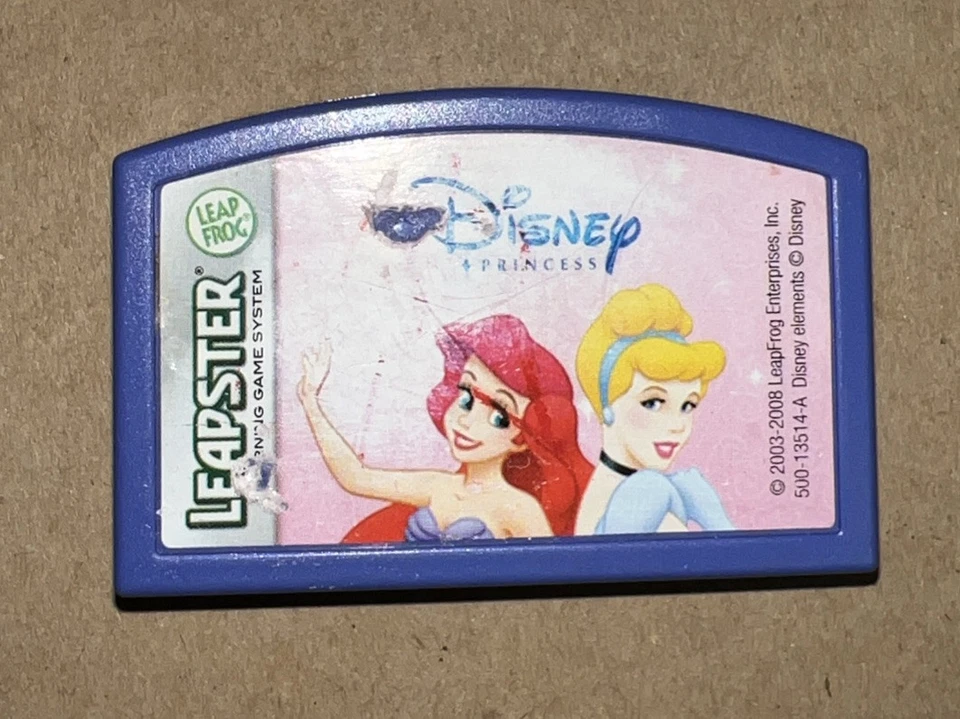 Leap Frog Disney Princess Enchanted Learning Game ~ Cinderella Mermaid S - Image 4 of 4