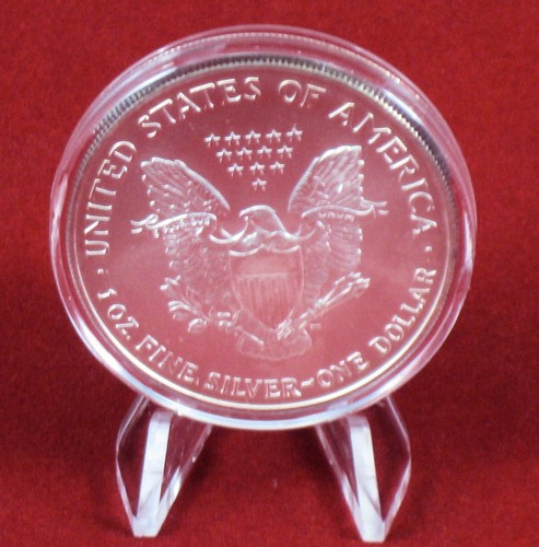Air-Tite H-40 Coin Holder Direct Fit Capsule for 1oz American Silver Eagles-250  - Picture 3 of 3