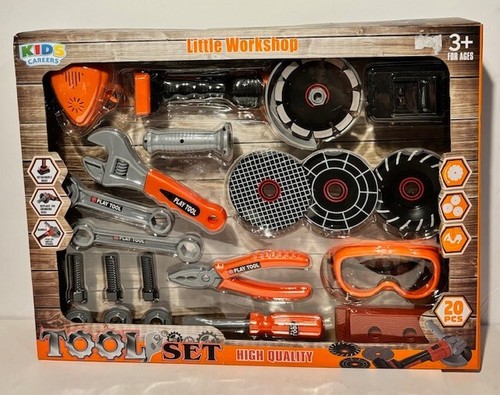 Kids Careers Little Workshop Tool Set 20 piece set NIB! - Picture 1 of 2