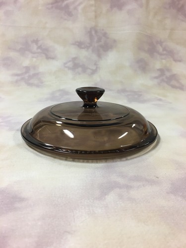 "Tapa de repuesto Vision Corning Ware ámbar Pyrex - tamaño 6 3/8"" - V-1-C" - Imagen 2 de 4
