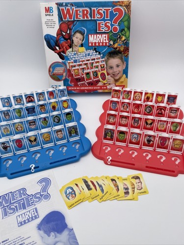 Wer ist es Marvel Heroes Edition MB Hasbro Spiele Sehr gut geprüft 2006 - Bild 2 von 9