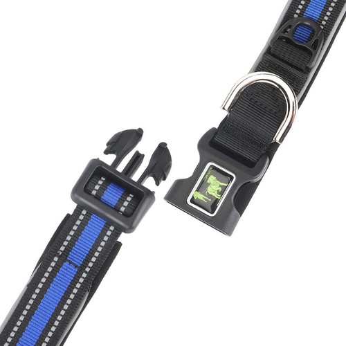 Pet Collar and Leash Set, Adjustable Nylon Collar with Leash for Dog Puppy Cat - Picture 3 of 14