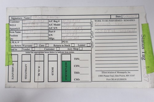 Universal Avionics UNS1 Data Transfer Unit DTU 1405-01-1 Removed Working - Bild 4 von 9