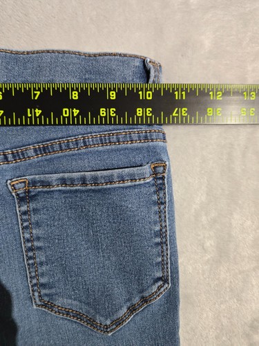 Wonder Nation Girl's Flare Jegging Jeans Size Medium 7 - 8 Floral Embroidered - Picture 9 of 10