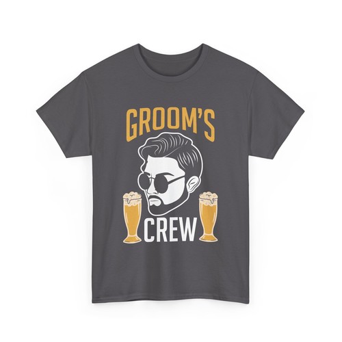 Bachelor Party | Wedding Groomsmen | Groom's Crew T-Shirt - Picture 7 of 15