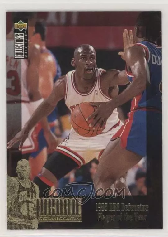 MICHAEL JORDAN Upper Deck The Jordan Collection JC3 Defensive Player of the  Year