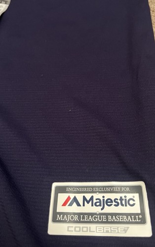 Indians Blue Vintage MLB Jersey-Collectable-Fan-Supporter Gear-Size S - Picture 17 of 20