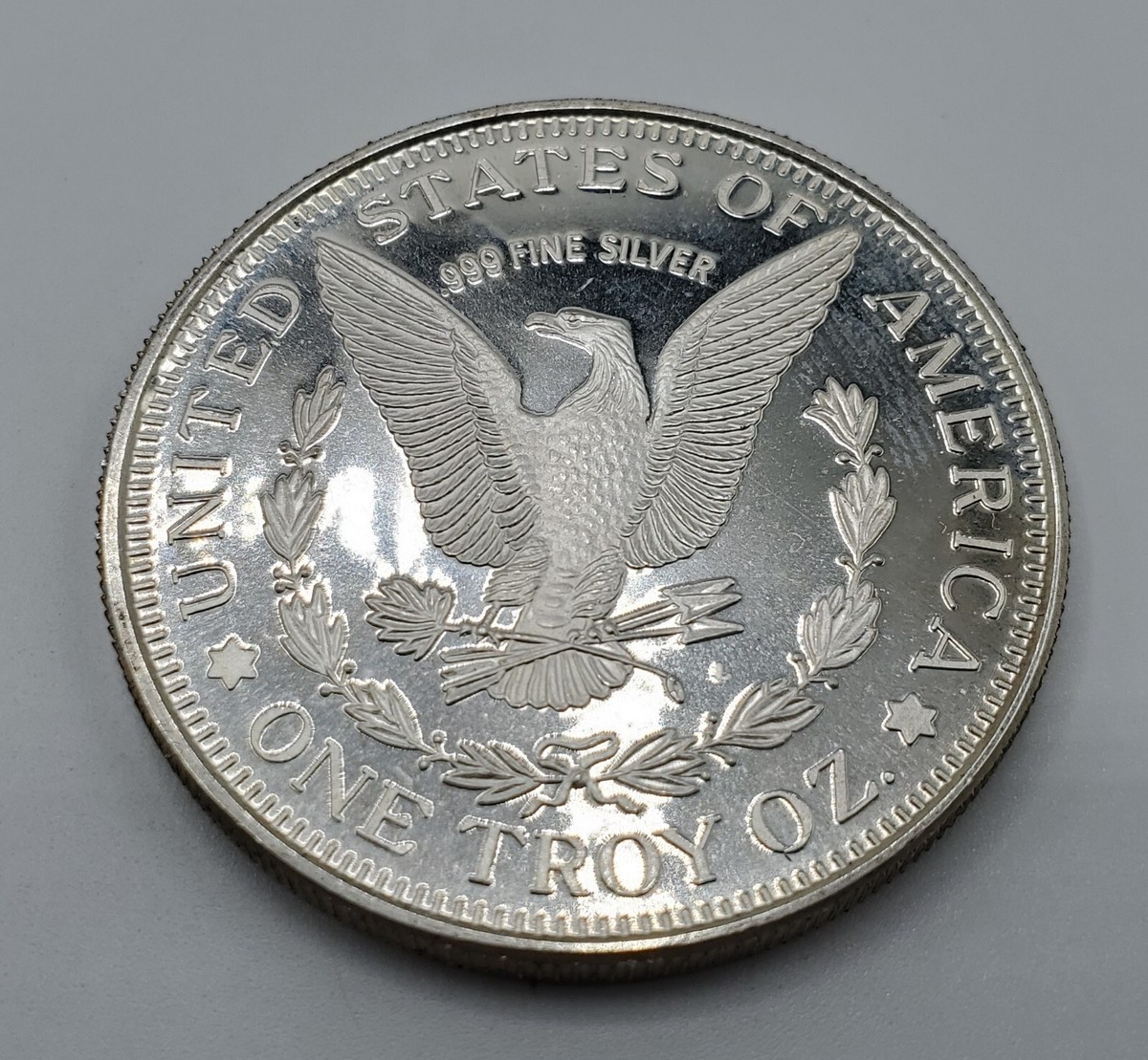 1993 Morgan Dollar Proof One Troy Ounce .999 Fine Silver