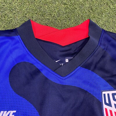 NIKE USA Away Men's Soccer Jersey 2020 - Navy | eBay