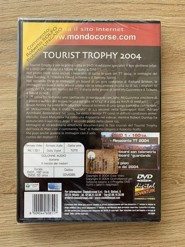 π¬ Lotto 4 DVD TT Isola di Man 2004 e 2005 β Cinehollywood Mondocorse Sigillati - Foto 3 di 5