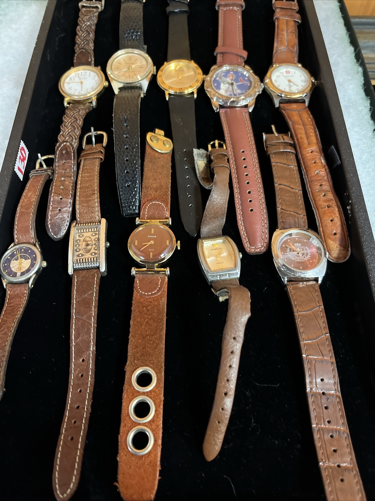 Lot Of 10 Untested Vintage Wrist Watches eBay