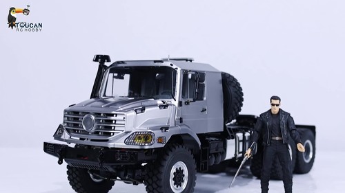 1/14 6x6 RC Off-road Tractor Truck JDM Climbing Car Differential Axles Sounds - Video 1 of 1