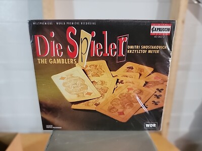Die Spieler/ The Gamblers: Dmitri Shostakovich (1995, 2 CDs) NEW
