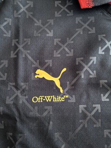 Authentic Puma Milan Off-White Fourth XL Black "Diavoli" 00 + Limited Box - Picture 16 of 18