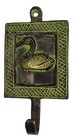 Duck Design Antique Style Handmade Brass Towel Cloth Cup Key Wall Hook Hanger