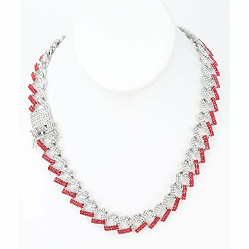 Bling'ed Out Hip Hop Uhr & ZZ Halskette oder Halskette & Armband Set - ZZNB 001 - Bild 47 von 77