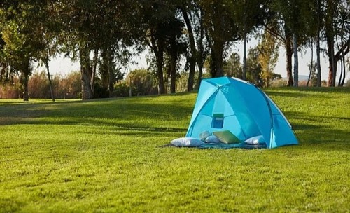 Ozark Trail Blue Beach Tent - Picture 2 of 3