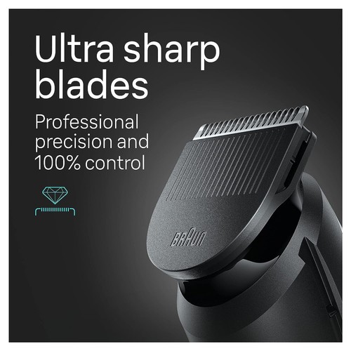All-In-One Style Kit Series 5 5490, 9-In-1 Trimmer for Men with Beard Trimmer, B - Picture 7 of 11