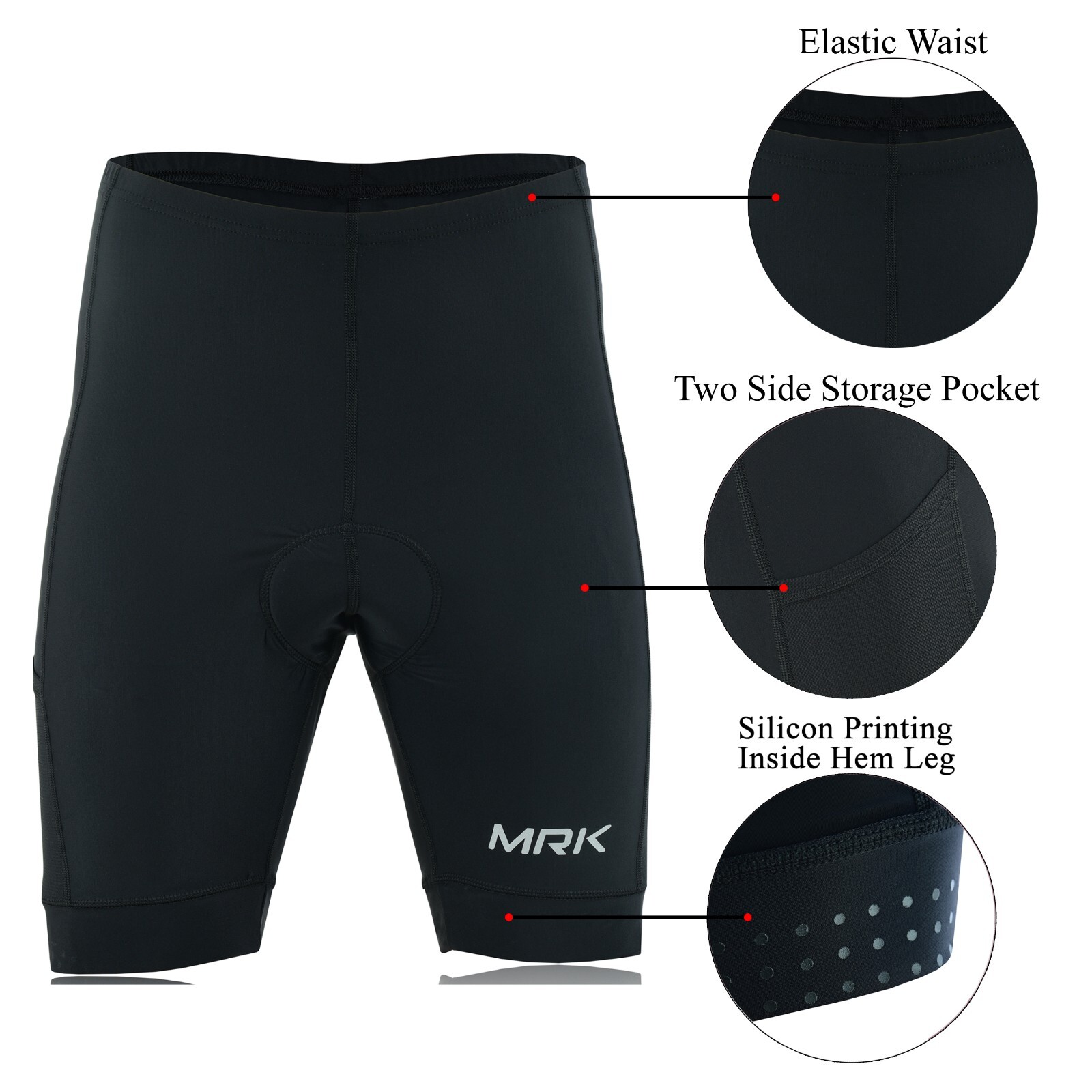 Men's Cycling Short Gel Padded Road Bike MTB Riding Shorts New MRK
