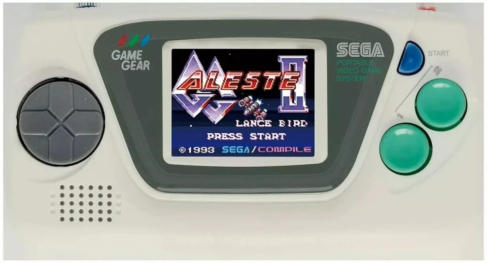 [Factory-Sealed NEW] SEGA Game Gear Micro White Big Window Micro White GG Aleste - Image 2 of 4