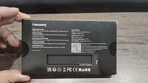 fanxiang S101 SATA SSD 1TB Internal State Drive SATA III 6Gb/s 2.5" SSD Sata ... - Picture 10 of 12