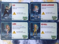 Zombie Kidz Tabletop game - promo x4 LEO, LARA, KID BILL, SIMON LAFRONDE