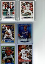 2022 Topps Baseball Series 1 & 2 Washington Nationals Team Set (20) Base Cards