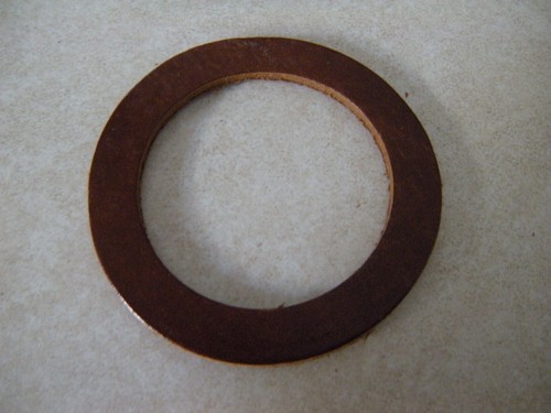 6 New Leather Vintage Gas Cap Gaskets For 1930-1931 Model A Fords - Picture 2 of 4