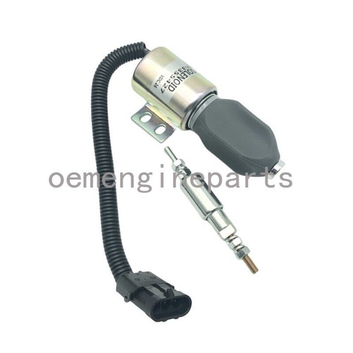 24V Fuel Stop Solenoid Valve Fits For Ford VW Cummins Volvo 961000780034 - Picture 3 of 7