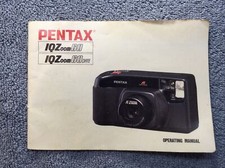 Original Pentax IQ Zoom 60/Date Camera User Manual 1988 Edition
