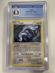 Lugia Fates Collide Cracked Ice Holo 78/124 CGC 8.5 NM/MINT (PSA/BGS)