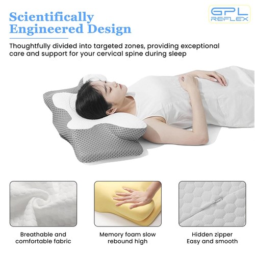 Pillows For Neck And Shoulder Pain: GPL REFLEX Cervical Pillow - Picture 3 of 6