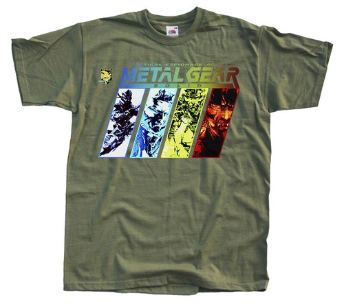 Metal Gear Solid V2, JUEGO DE COMPUTADORA, CAMISETA (NEGRA, AMARILLA, AZUL) Todas las tallas S-5XL. - Imagen 8 de 8