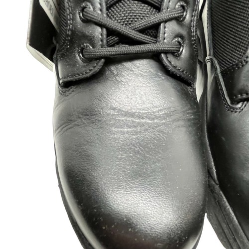 Botas de Combate Rocky Para Hombre Talla 7 W 2065 Cuero Negro Con Cordones Punta Redonda Nuevo Defecto - Imagen 8 de 11