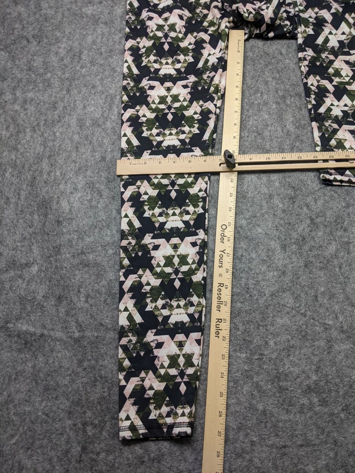 Energie Leggings Para Mujer Medianos Negro Rosa Ropa Activa Yoga Entrenamiento Pantalones Foto 4 de 4