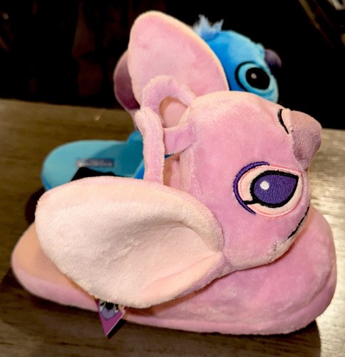 Disney’s LILO & Stitch: Stitch & Angel Slippers - Size 7/8 - NWT - Picture 2 of 8