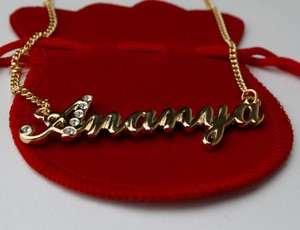 Ananya name pendant discount