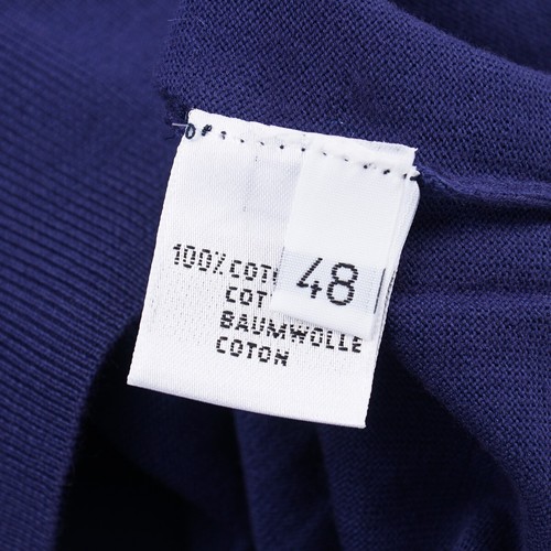 Cruciani Night Blue Soft Knit Extrafine Cotton Sweater S (Eu 48) NWT - Picture 5 of 5