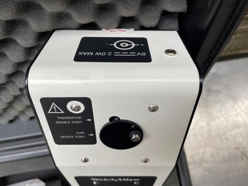 Welch Allyn 9600 Plus Calibration Tester 01802-110 w/ Power Supply, Case & Keys - Picture 7 of 12