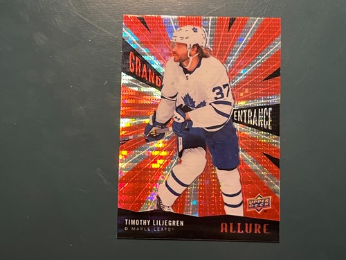2020-21 Upper Deck Allure - Grand Entrance Timothy Liljegren #GE-2 Red (RC)