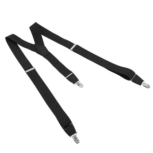 Men Braces Y Style Metal Clips One Size Adjustable Suspenders Trouser Braces - Picture 8 of 49