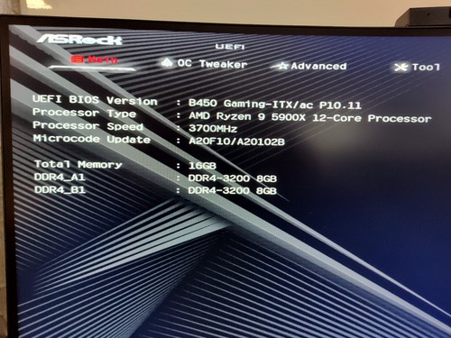Carte mère ASRock Fatal1ty B450 Gaming-ITX/ac (90-MXB870-A0UAYZ) - Photo 6/7