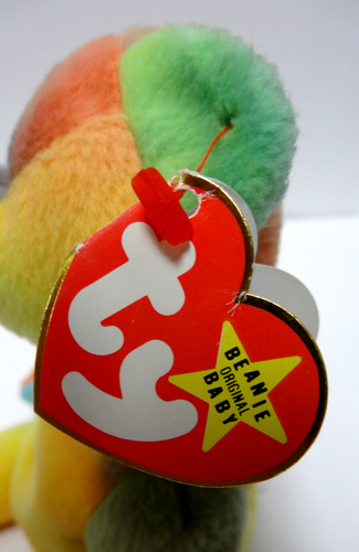 Ty Beanie Bear Garcia - Mehrfarbig Neu mit Etikett. RAR schwer zu finden top - Bild 6 von 9