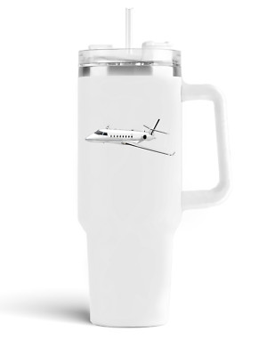 Gulfstream G200 Stainless Steel H2.0 Quencher Tumbler Sports 40oz