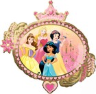 Disney Princesses Party Supplies Once Upon A Time SuperShape XL Foil Balloon