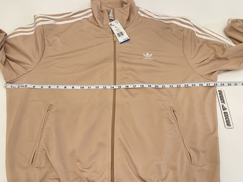 Adidas Originals ADICOLOR CLASSICS FIREBIRD TRACK JACKET Beige Size L - Picture 5 of 14