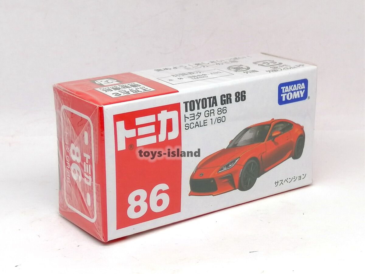 TOMICA 86 Toyota GR 86 1/60 TOMY Toyota GR 86 Red 2021 Nov TOMICA 86 Toyota GR 86 1/60 TOMY Toyota GR 86 Red 2021 Nov