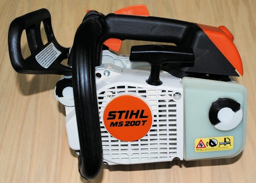 Calcomanía/kit completo de vinilo Stihl/Farmertec 020T, MS 200T - negro - Imagen 2 de 9