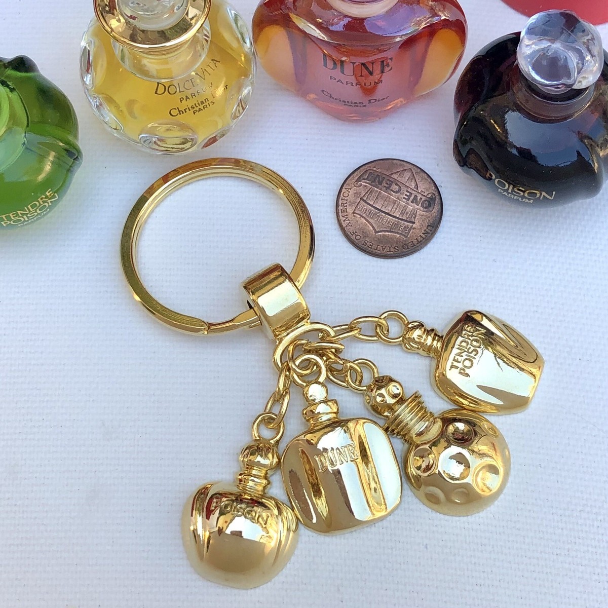 💝Vintage Dior PARFUM Mini Perfume Set MISS DIOR POISON DUNE