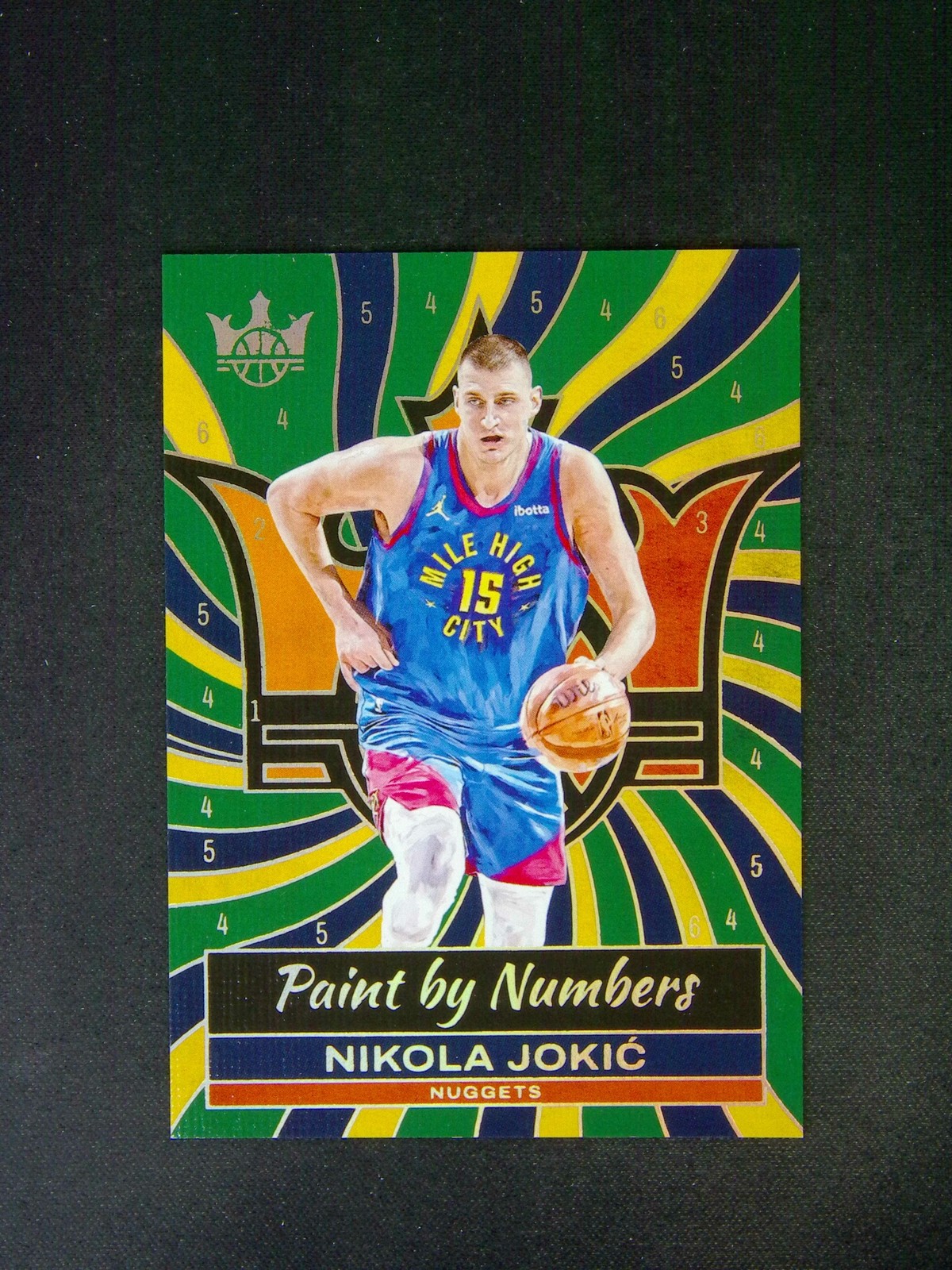 2024-25 Panini Court Kings Nikola Jokic Paint By Numbers